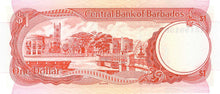 Barbados / P-29a / 1 Dollar / ND (1973)