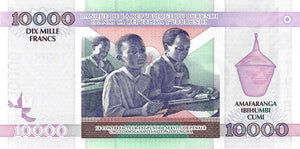 Burundi / P-43a / 10'000 Francs / 25.10.2004