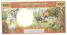 New Caledonia / P-61 / 1000 Francs / ND (1969)