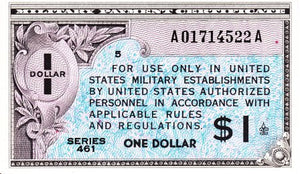 United States P-M5a 1 Dollar ND (1946) MPC