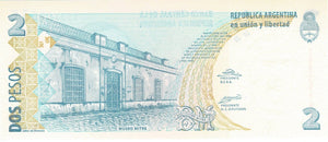 Argentina / P-352 / 2 Pesos / ND (2002)