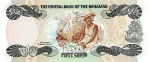 Bahamas / P-42a / 50 Cents / L 1974 (1984)