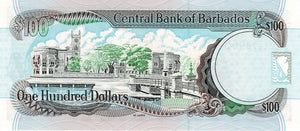 Barbados / P-65b / 100 Dollars / ND (2000)