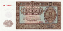 Germany Democratic Republic / P-21 / 100 Deutsche Mark / 1955 / REPLACEMENT üz