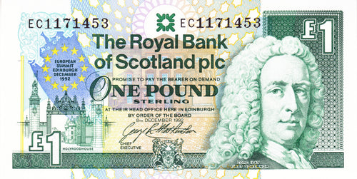Scotland / P-356a / 1 Pound / 08.12.1992 / COMMEMORATIVE