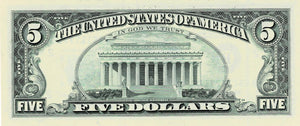 United States / P-498 / 5 Dollars / 1995 B
