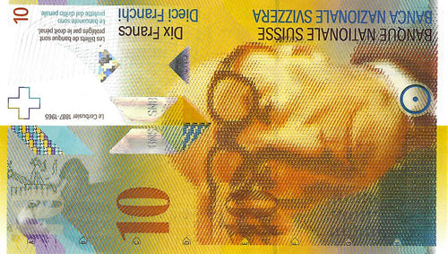 Switzerland P-67b 10 Franken 2006