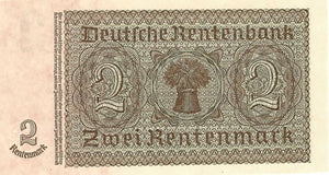 Germany / P-174b / 2 Rentenmark / 30.01.1937
