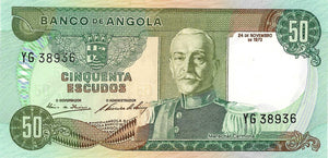 Angola / P-100 / 50 Escudos / 24.11.1972