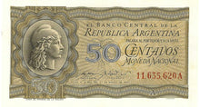 Argentina / P-259a / 50 Centavos / L 1947 (1950-51)
