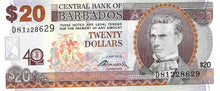 Barbados / P-72 / 20 Dollars / 02.05.2012 COMMONERATIVE