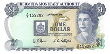 Bermuda / P-28d / 1 Dollar / 01.01.1988