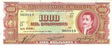 Bolivia / P-149  / 1000 Bolivianos / L 1945