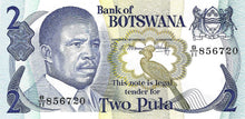 Botswana / P-07b / 2 Pula / ND (1982)