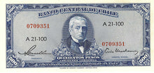 Chile / P-115 / 500 Pesos  = 50 Condores / ND (1947-1959) / rare