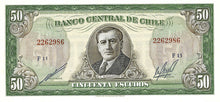 Chile / P-140b / 50  Escudos / ND