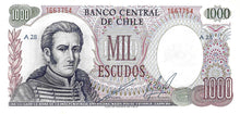 Chile / P-146 / 1000  Escudos / ND