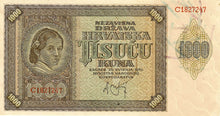 Croatia / P-4a / 1000 Kuna / 26.04.1941