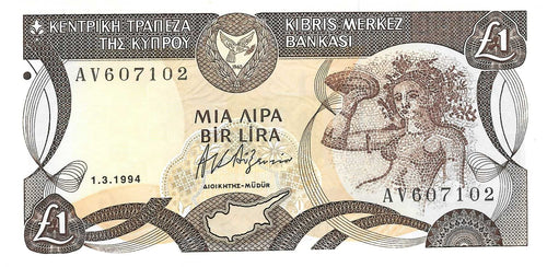 Cyprus / P-53c / 1 Pound / 01.03.1994