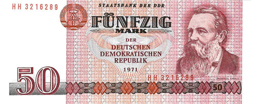 Germany Democratic Republic / P-30b / 50 Mark / 1971