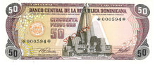 Dominican Republic / P-CS4 / 50 Pesos Oro / 1978 / SPECIMEN