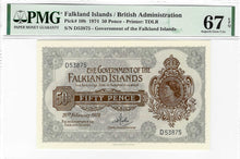 Falkland Islands / P-10b / 50 Pence  / 20.02.1974