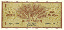 Finland / P-098 / 1 Markkaa / 1963