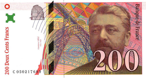 France / P-159b / 200 Francs / 1997