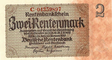 Germany / P-174b / 2 Rentenmark / 30.01.1937