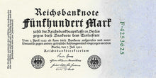 Germany / P-074 / 500 Mark / 07.07.1922