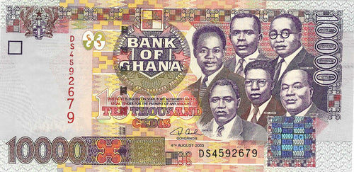 Ghana / P-35b / 10'000 Cedis / 04.08.2003