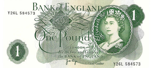 Great Britain / P-374g / 1 Pound / ND (1970-77)