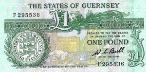 Guernsey / P-48a / 1 Pound / ND (1980-89)