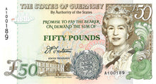 Guernsey / P-59 / 50 Pounds / ND (1994)