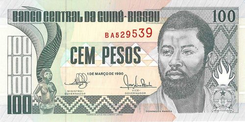 Guinea-Bissau / P-11 / 100 Pesos / 01.03.1990