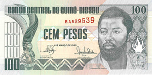 Guinea-Bissau / P-11 / 100 Pesos / 01.03.1990