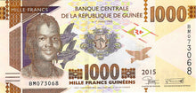 Guinea / P-48a / 1000 Francs / 2015