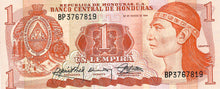 Honduras / P-068c / 1  Lempira / 30.03.1989