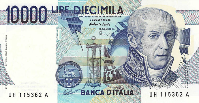 Italy / P-112d / 10'000 Lire / 03.09.1984