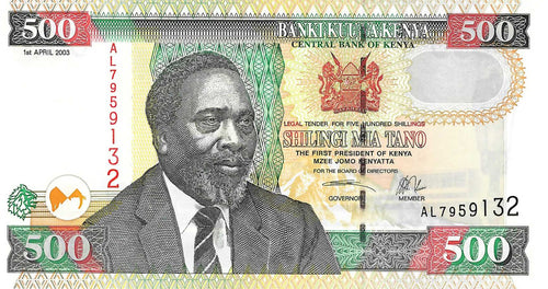 Kenya / P-44a / 500 Shillings / 01.04.2003
