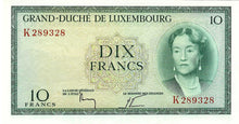 Luxembourg / P-48a / 10 Francs / ND (1954)