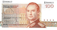 Luxembourg / P-58b / 100 Francs / ND (1986) Serie E