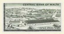 Malta / P-29a / 1 Pound / L 1967 (1968) Low number