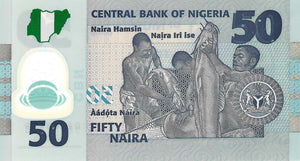 Nigeria / P-35e /  50 Naira / 2009 / REPLACEMENT / POLYMER-PLASTIC