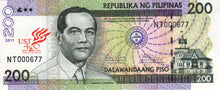 Philippines / P-214 / 200 Piso / 2011 / COMMEMORATIVE