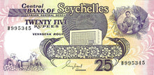 Seychelles / P-33 /25 Rupees / ND (1989)