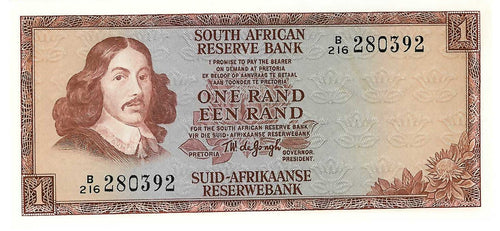 South Africa / P-115a / 1 Rand / ND (1973)