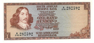 South Africa / P-115a / 1 Rand / ND (1973)