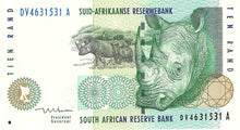 South Africa / P-123b / 10 Rand / ND (1999)