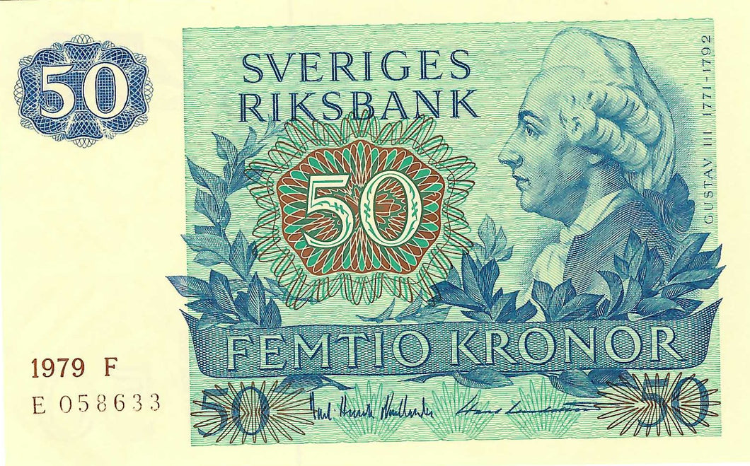 Sweden / P-53c / 50 Kronor / 1979